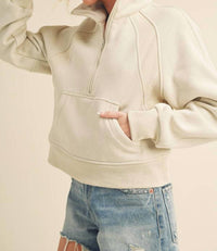 Aemi + Co - Dove Funnel Neck Sweater