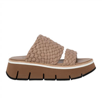 Homers - Women's Duyba Woven Platform Slide Sandal