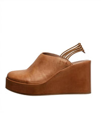 Antelope Women's Brooks Leather Mules in brown - women's shoe - view 4