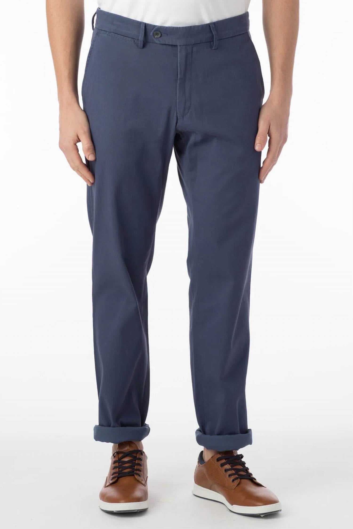 Ballin - Perma Color Pima Twill Khaki Pants - Mackay Slim Fit