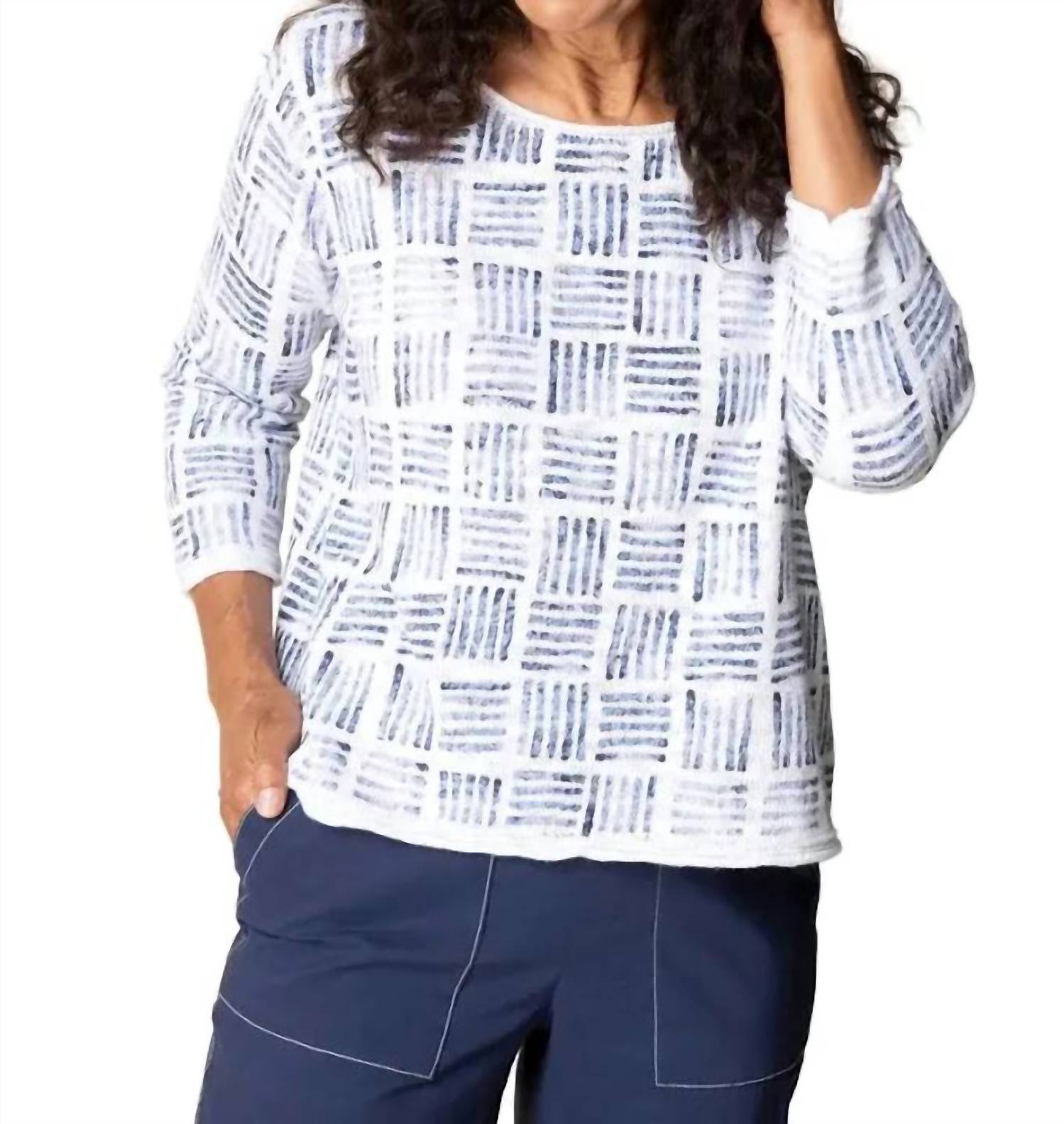 Habitat - Softly Stamped Pullover Sweater