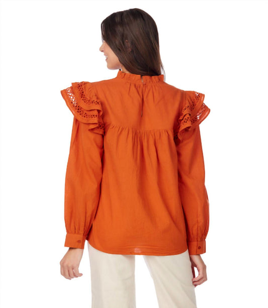 Mudpie - Keller Ruffle Top