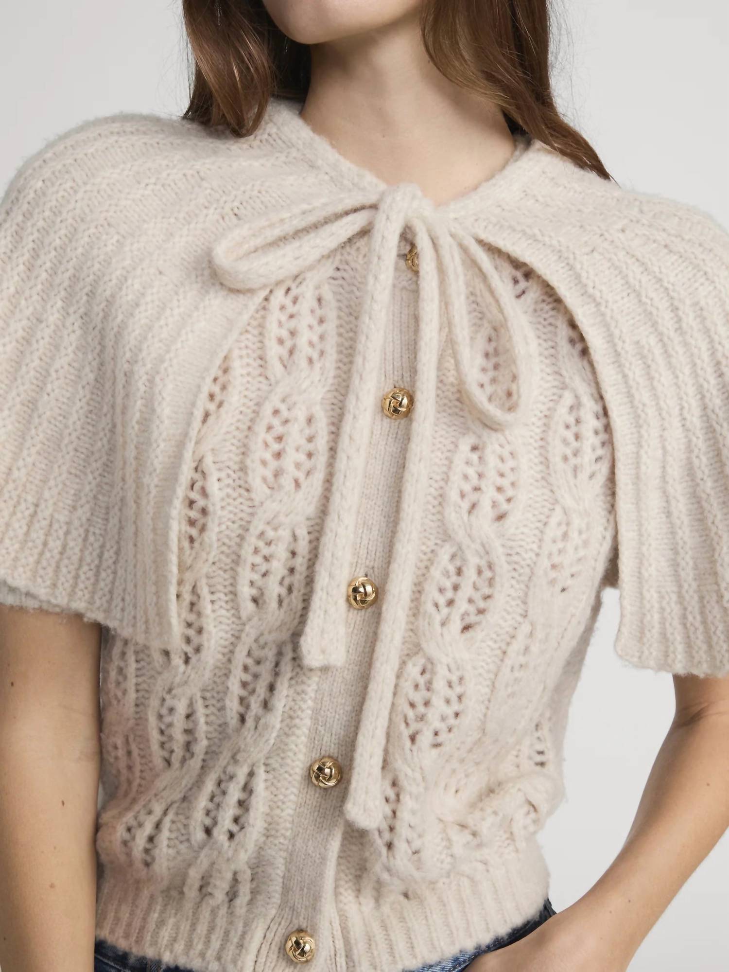 Frame - Cape Cardi Top