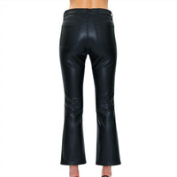 PISTOLA Lennon High Rise Crop Boot Jean in slate black - women's pants - alternate view