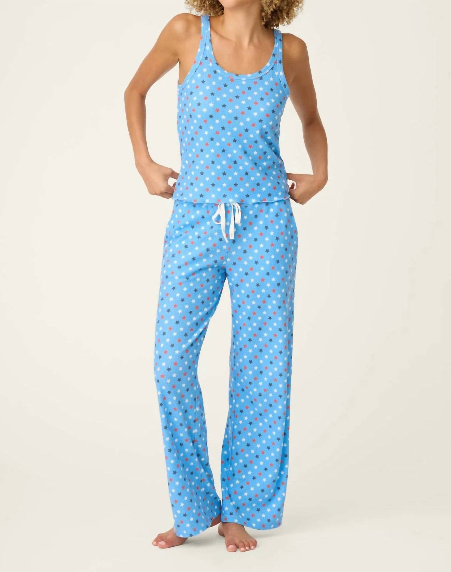 Pj Salvage - Star Spangled Summer Bay Star Print Top