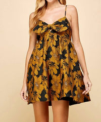 Tcec - Gilded Garden Mini Dress
