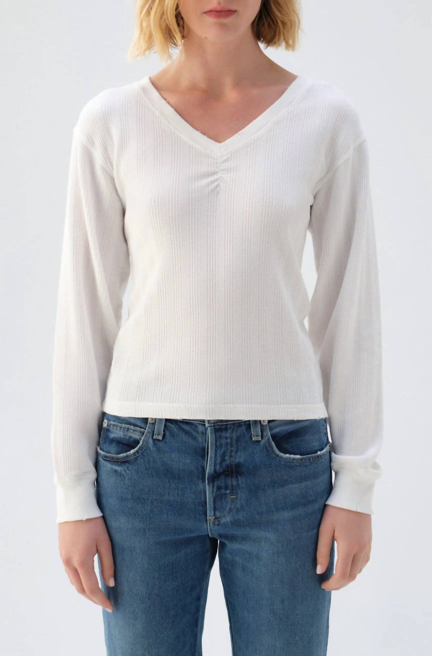 Amo - Beau Waffle Knit Top