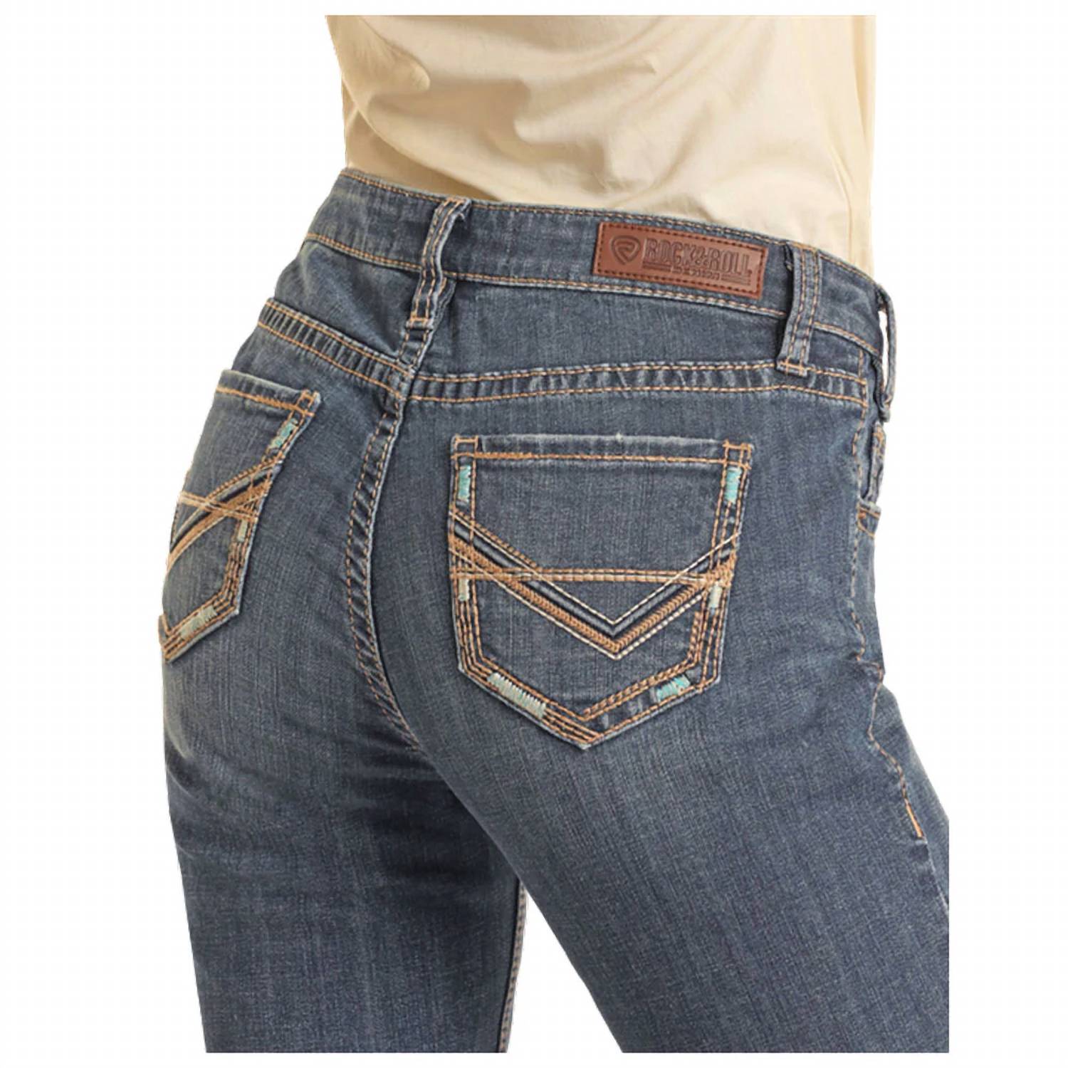 Rock & Roll Cowgirl - Vintage Riding Fit Jean