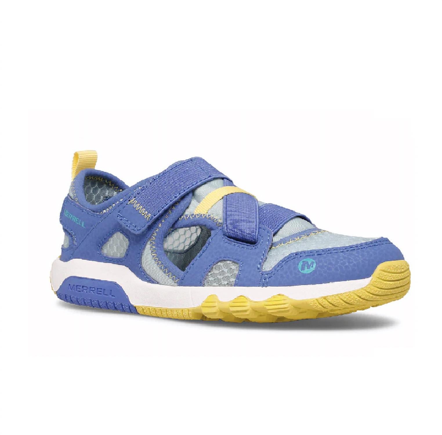 MERRELL Big Kid's Hydro Water Sandal in free marlin limelight - kids' sneaker