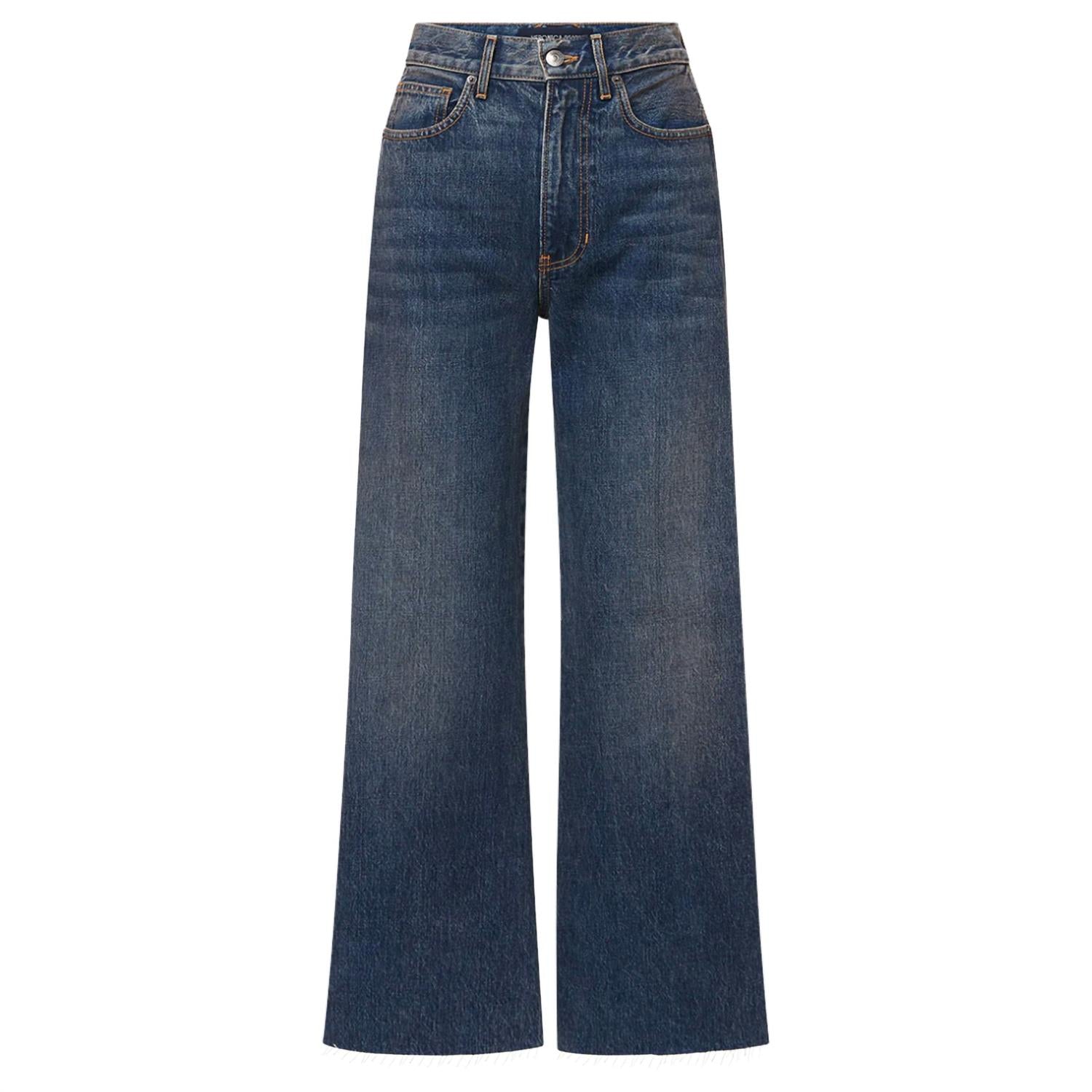 Veronica Beard - Taylor Cropped Wide-Leg Jean
