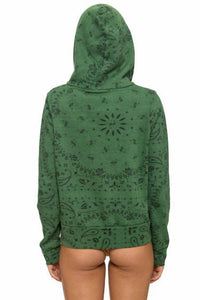 Aviator Nation - Unisex Bandana Zip Hoodie