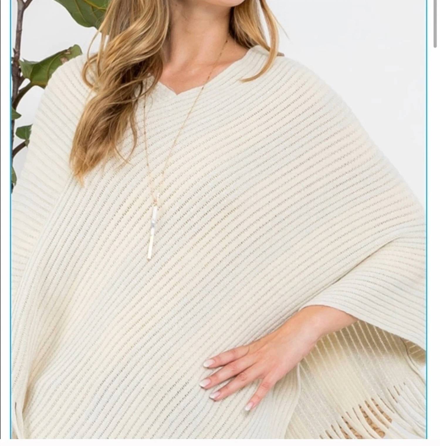 Molly Bracken - Women's Knitted Poncho