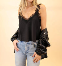 Z Supply - Women's Uma Lace Satin Camisole
