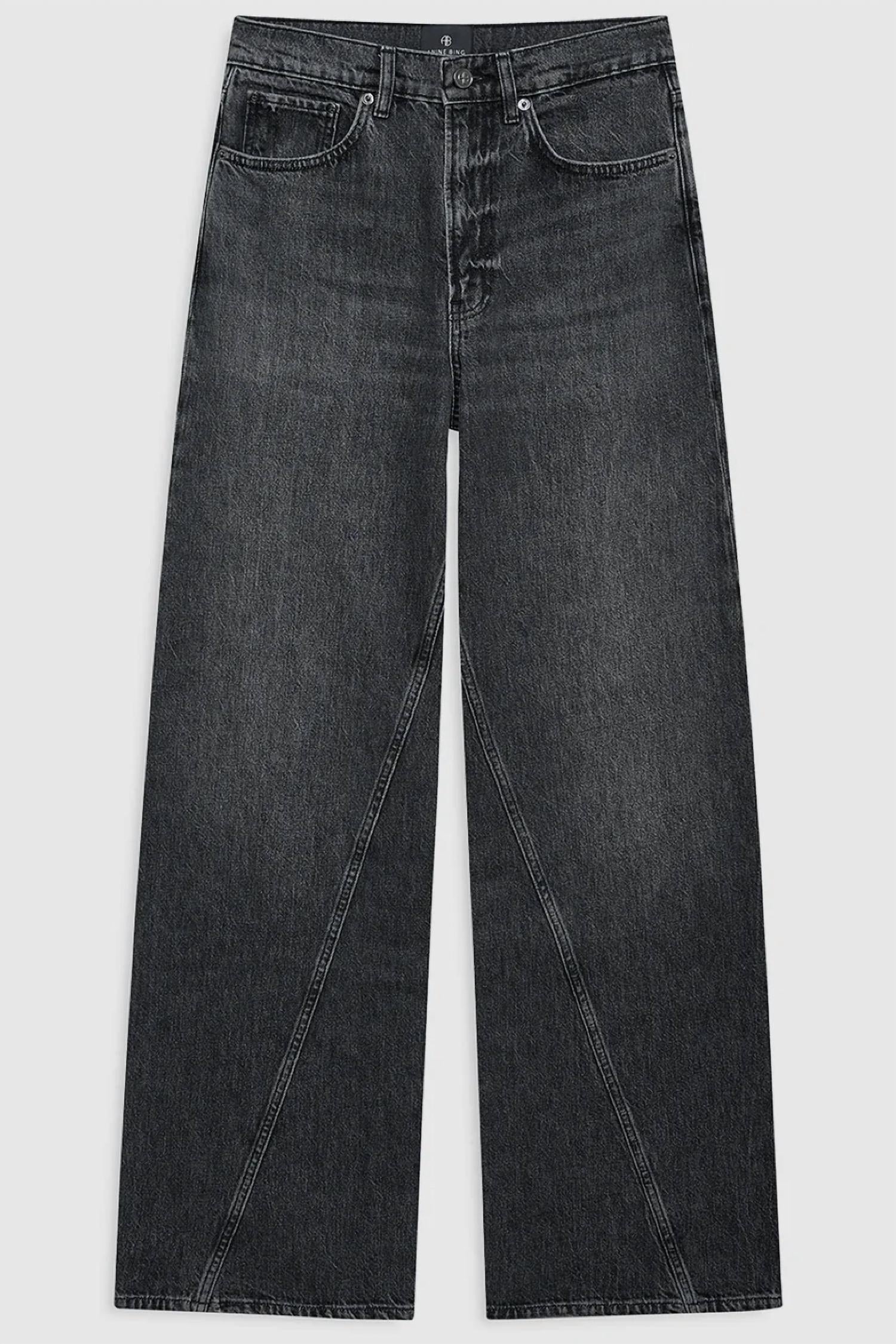 ANINE BING Brie Jean in artic night - women's jeans - view 4