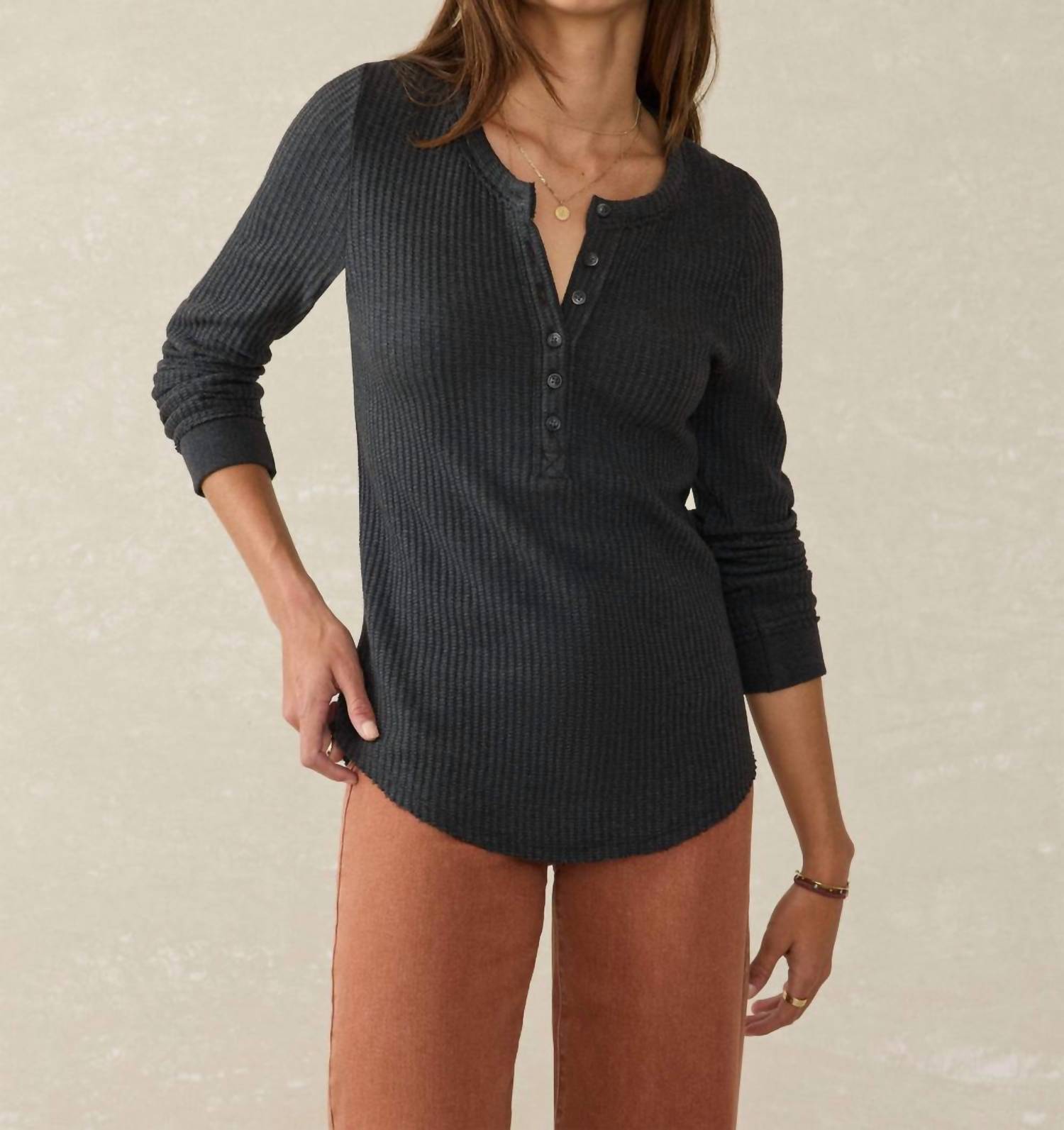 Faherty - Legend Apres Waffle Henley