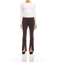 Fifteen Twenty - Side-Shirred Long Sleeve Top