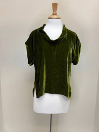 Cut Loose - Velvet Cowl Top