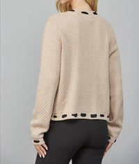 Fate By Lfd - Ribbon Trimmed Cardigan