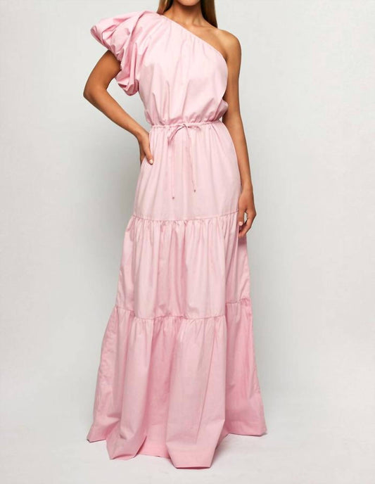 S/W/F - Exaggerated One Shoulder Dress