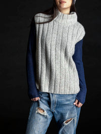 Paychi Guh - Sleeveless Mock Vest