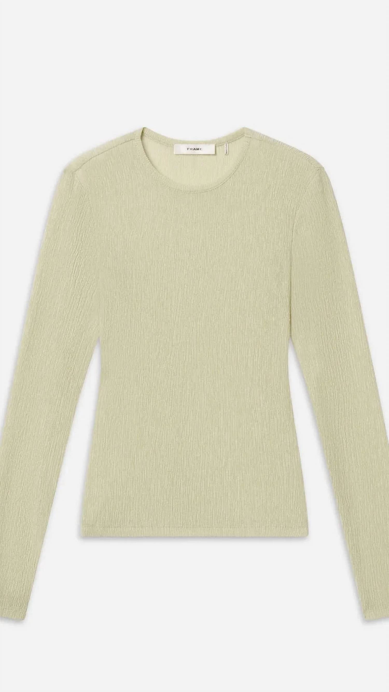 Frame - The Textured Crew Sweater