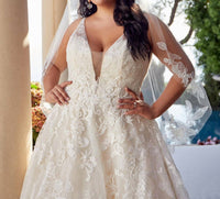 Casablanca - Ann A-line Wedding Dress