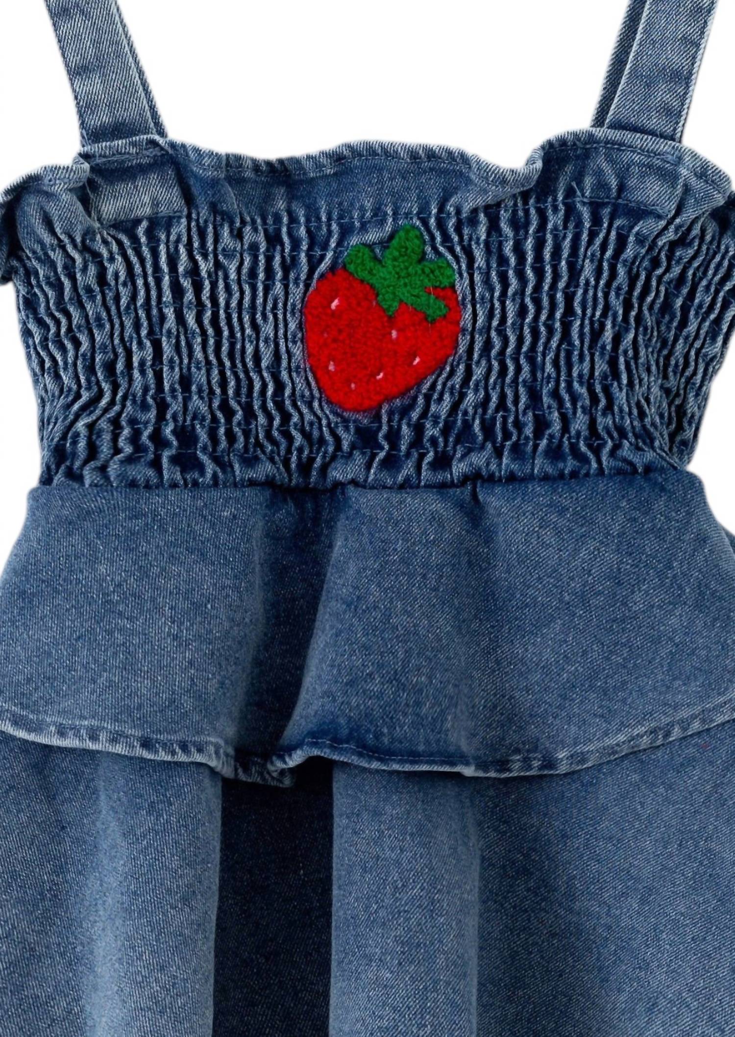 Rylee Faith Designs - Girls Strawberry Baby Romper