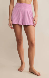 Z Supply - Dawn Smocked Rib Short