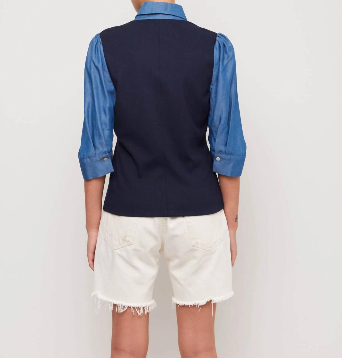 Fifteen Twenty - Women's Camden Contrast Henley Top