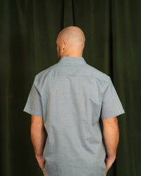 Stone Rose - Seersucker Striped Button Down Shirt