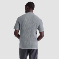 Bugatchi Uomo - Diamond Cable Polo Sweater