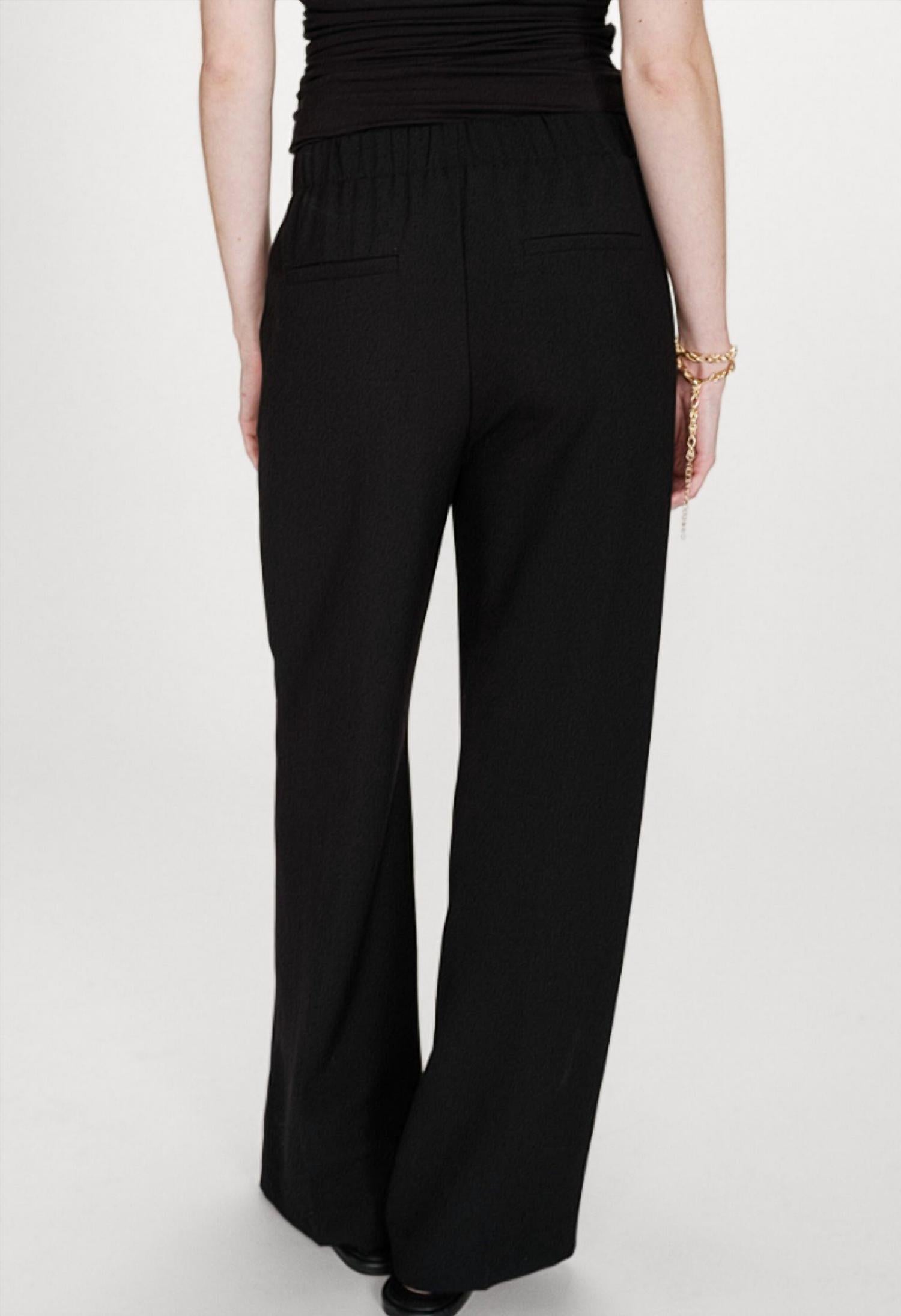 Grace & Mila Valigny Pant in noir - women's pants - detail view