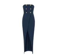 Elisabetta Franchi - Strapless Long Dress