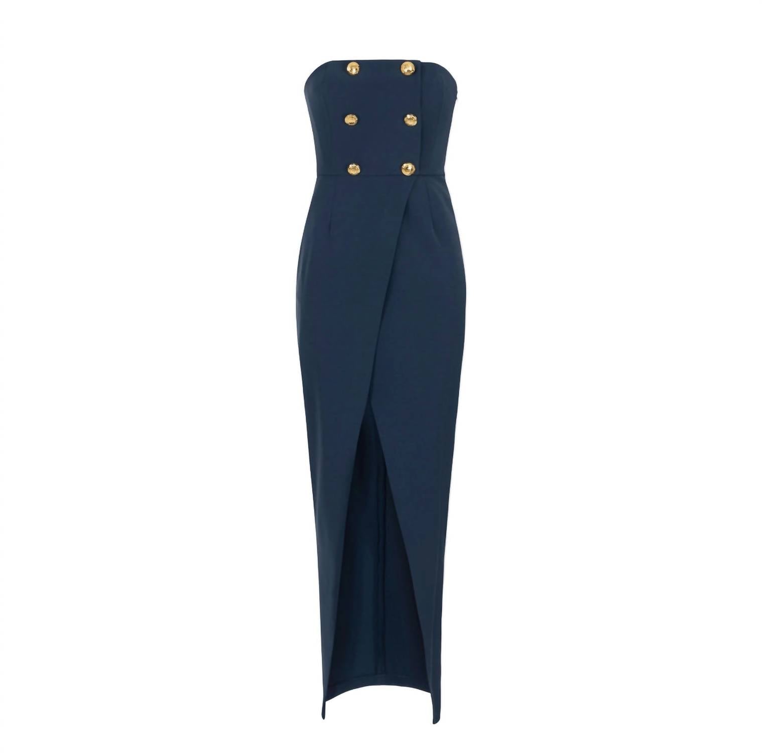 Elisabetta Franchi - Strapless Long Dress
