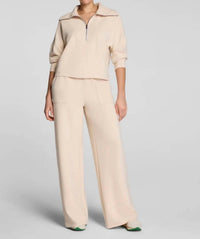 Spanx - French Rib Air Essentials Wide Leg Pants