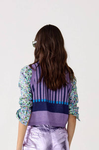 Lanhtropy - Kimchee Glitter Knitted Top