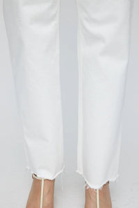 Moussy - Aurora Wide Straight Crop Jean