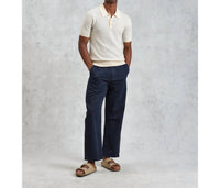 Wax London - Mini Geo Naples Short Sleeve Polo