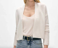 White + Warren - Cashmere Featherweight Open Cardigan