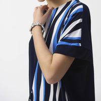 Joseph Ribkoff - Abstract Print Top