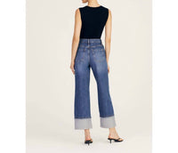 Derek Lam 10 Crosby - Simona Cuffed Straight Leg Jean