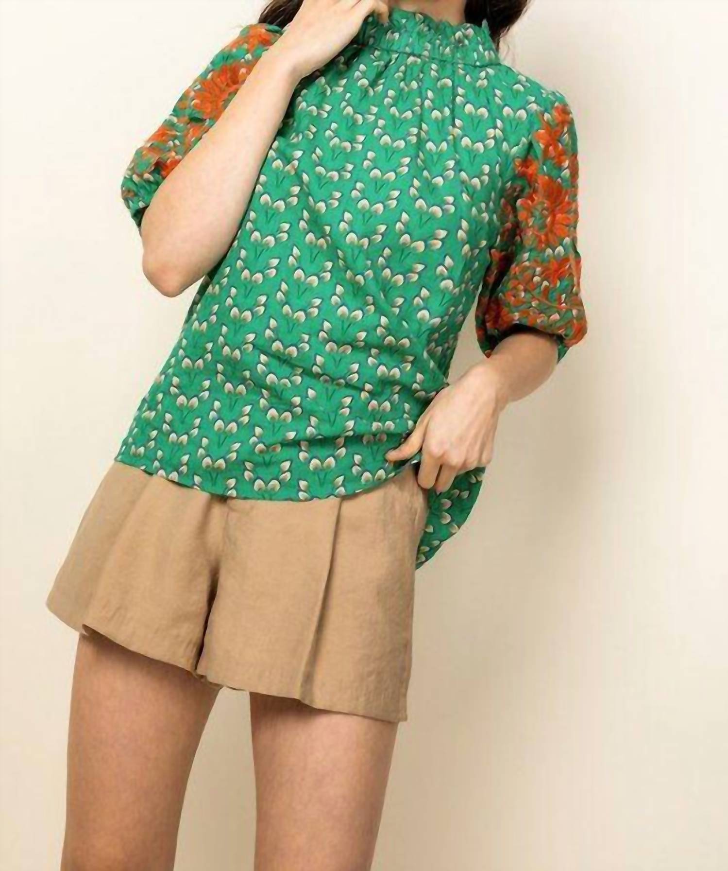 Thml - Full Of Fire Embroidered Top