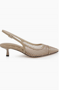 L'Agence - Pointed Toe Sling Back Pumps
