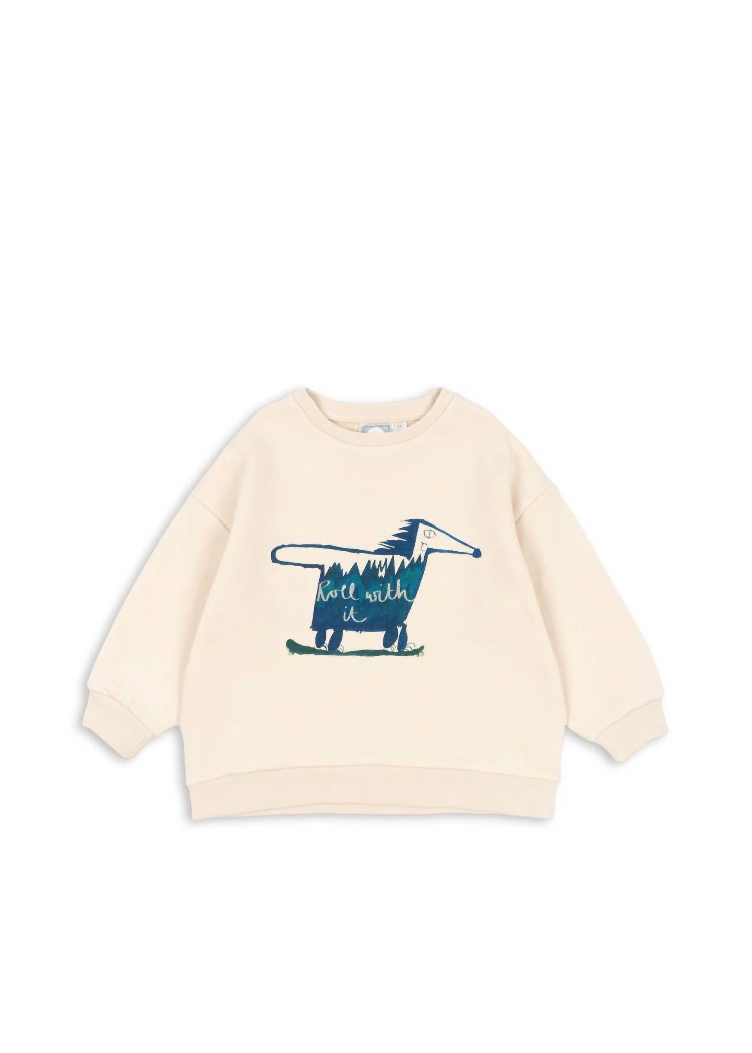 Konges Sløjd - Kids Roller Sweatshirt In Summer Sand