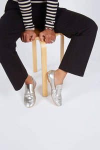 Intentionally Blank - Women's Perm Metallic Loafer