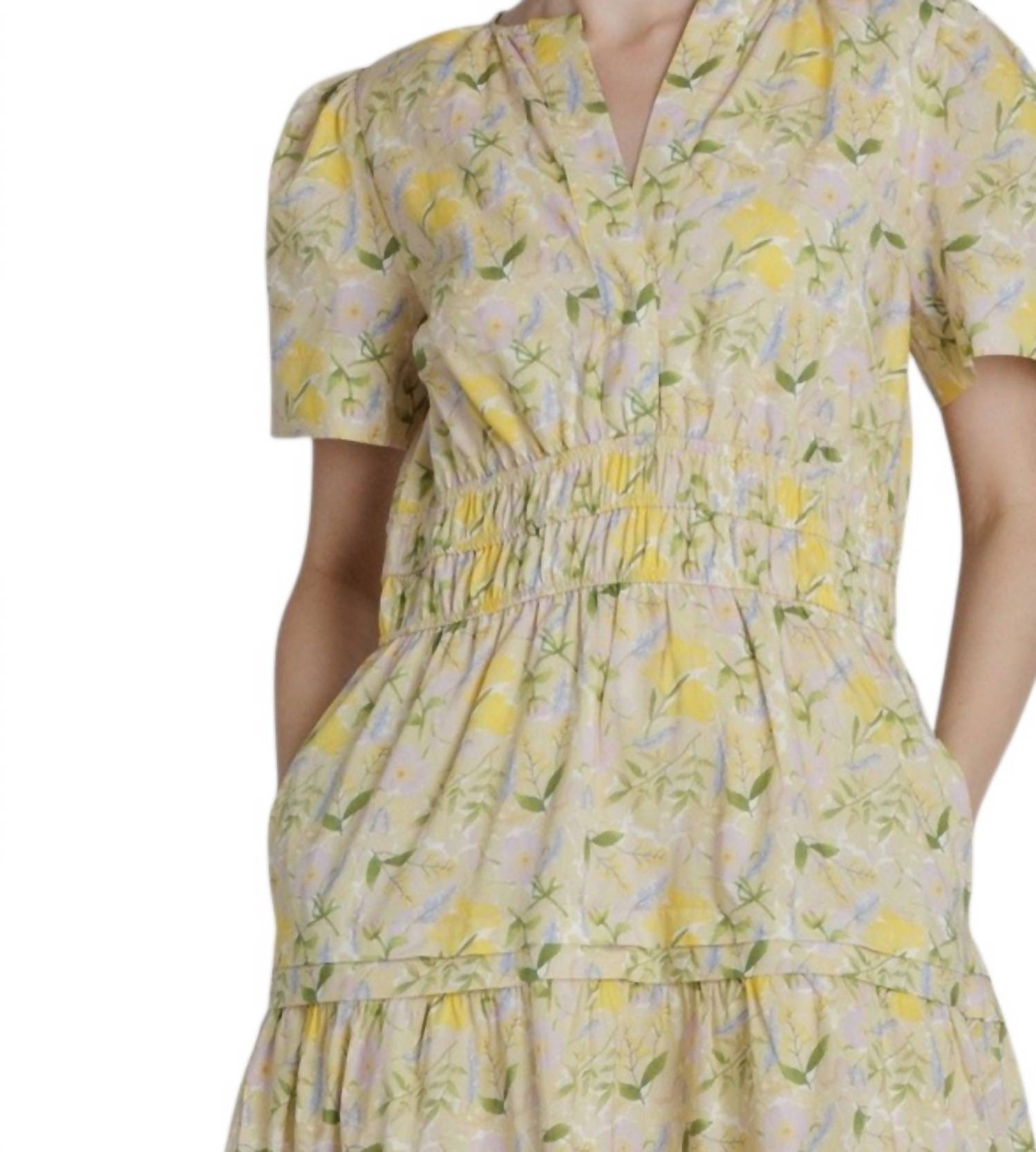 Aureum - Belle Tiered Midi Dress