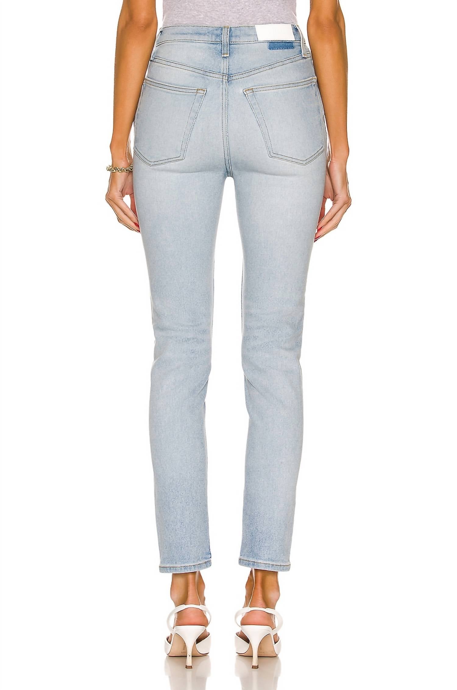 Re/Done - 90's Ultra High Rise Skinny Jeans