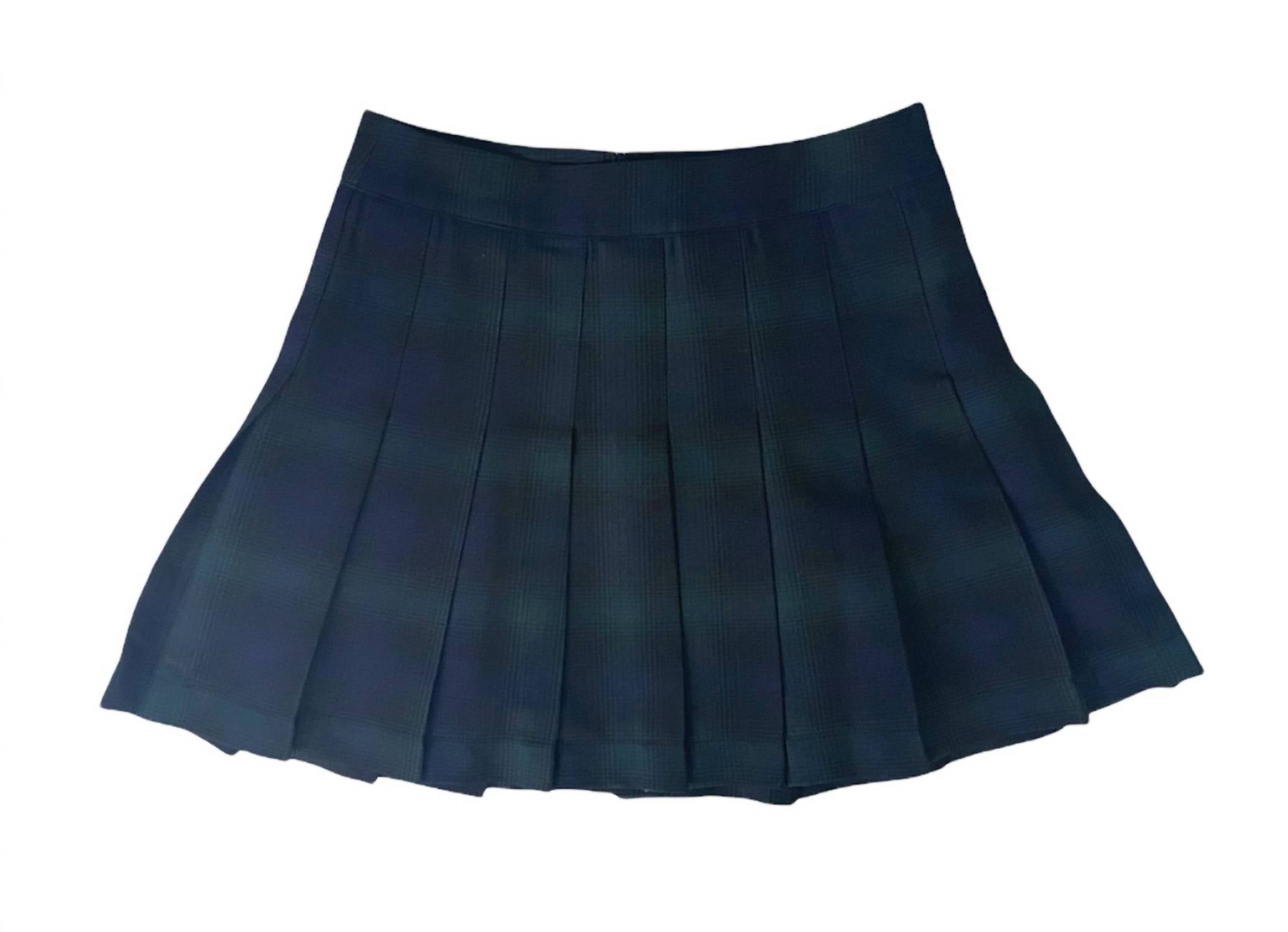 Katie J Nyc - Heather Plaid Skirt