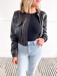 Daze - Armani Leather Jacket