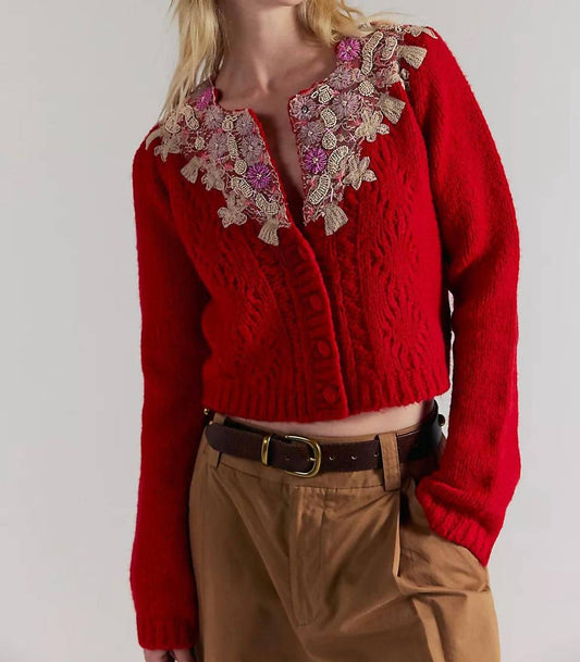 Free People - Pixie Long Sleeve Cardigan